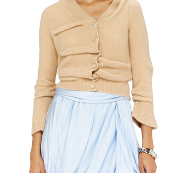 DIESEL Cardigan "M-Ava" BEIGE Donna 