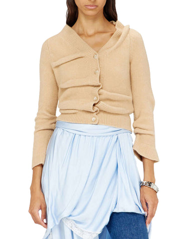 DIESEL Cardigan "M-Ava" BEIGE Donna 