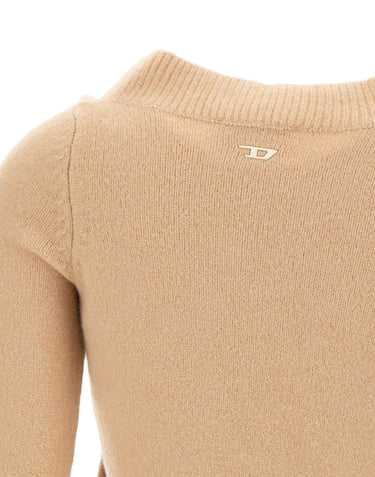 DIESEL Cardigan "M-Ava" BEIGE Donna 