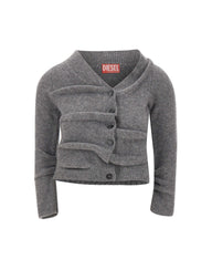 DIESEL Cardigan "M-Ava" GREY Donna 