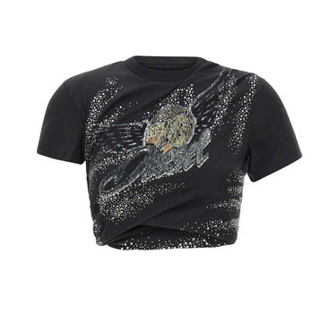 DIESEL T-shirt "T-Wincy" BLACK Donna 