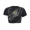 DIESEL T-shirt "T-Wincy" BLACK Donna 