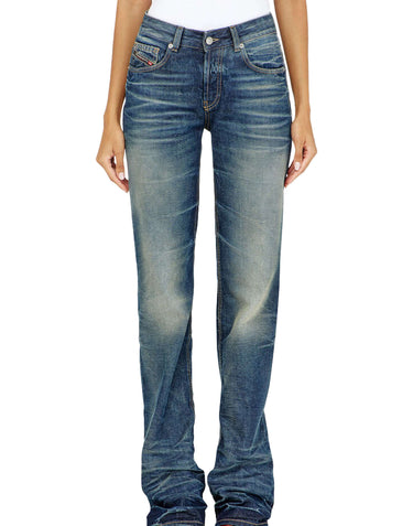 DIESEL Jeans "D-Heel-FSJ3 L.30" BLUE Donna 