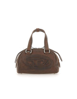 DIESEL Borsa a mano "1DR Dome Soft" BROWN Donna 