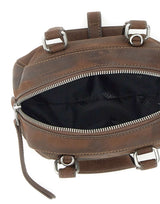 DIESEL Borsa a mano "1DR Dome Soft" BROWN Donna 