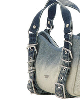 DIESEL Borsa a mano "D-One" Light Blue Donna 