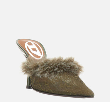 DIESEL Mules "D-Ten&Half" GREEN Donna 