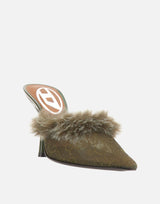 DIESEL Mules "D-Ten&Half" GREEN Donna 