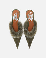 DIESEL Mules "D-Ten&Half" GREEN Donna 
