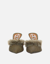DIESEL Mules "D-Ten&Half" GREEN Donna 