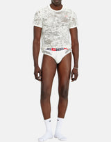 DIESEL X TINDER Slip "PR-Andre" WHITE Uomo 