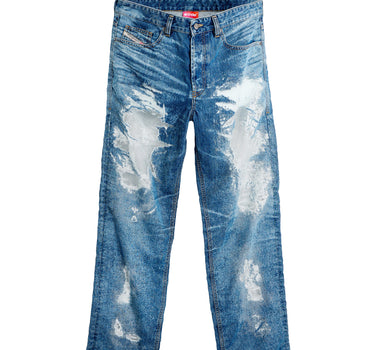 DIESEL X TINDER Jeans "PR-2024 D-Macs L.32" BLUE Uomo 