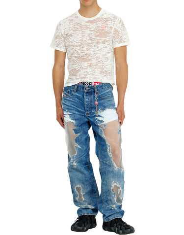 DIESEL X TINDER Jeans "PR-2024 D-Macs L.32" BLUE Uomo 