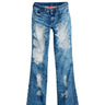 DIESEL X TINDER Jeans "PR-1969 D-Ebbey L.32" BLUE Donna 