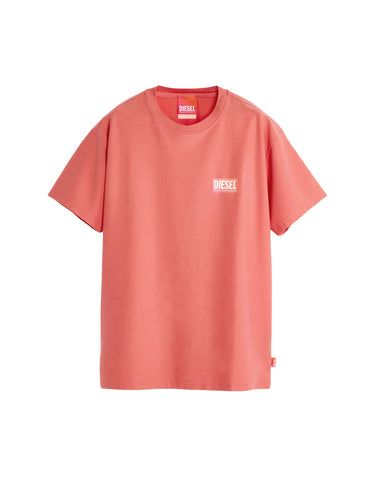 DIESEL X TINDER T-shirt "PR-T-Norm-Chitind-R" RED Unisex 