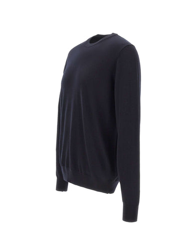 DIKTAT Maglia in lana merinos extrafina BLUE Uomo 
