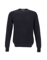 DIKTAT Maglia in lana merinos extrafina BLUE Uomo 
