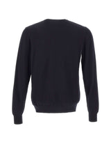 DIKTAT Maglia in lana merinos extrafina BLUE Uomo 