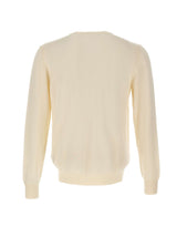 DIKTAT Maglia in lana merinos extrafina WHITE Uomo 