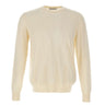 DIKTAT Maglia in lana merinos extrafina WHITE Uomo 