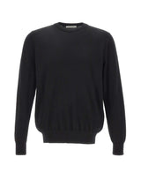 DIKTAT Maglia in lana merinos extrafina BLACK Uomo 