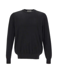 DIKTAT Maglia in lana merinos extrafina BLACK Uomo 