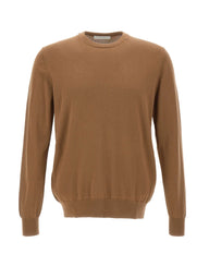DIKTAT Maglia in lana merinos extrafina BROWN Uomo 