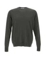 DIKTAT Maglia in lana merinos ultrafina GREEN Uomo 