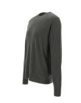DIKTAT Maglia in lana merinos ultrafina GREEN Uomo 