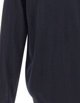 DIKTAT Cardigan in lana merinos ultrafina BLUE Uomo 