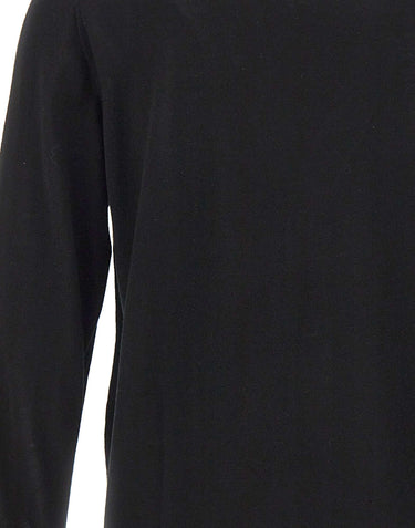 DIKTAT Cardigan in lana merinos ultrafina BLACK Uomo 