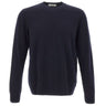 DIKTAT Maglia in lana e cashmere BLUE Uomo 