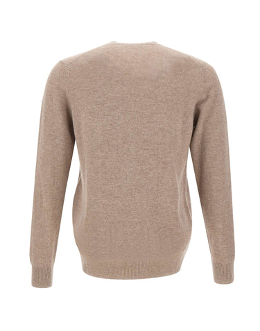 DIKTAT Maglia in lana e cashmere BEIGE Uomo 