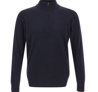 DIKTAT Maglia in lana e cashmere BLUE Uomo 