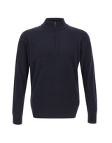 DIKTAT Maglia in lana e cashmere BLUE Uomo 