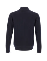 DIKTAT Maglia in lana e cashmere BLUE Uomo 