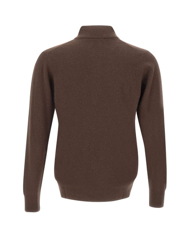 DIKTAT Maglia in lana e cashmere BROWN Uomo 