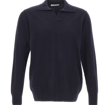 DIKTAT Polo in lana e cashmere BLUE Uomo 
