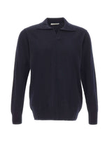 DIKTAT Polo in lana e cashmere BLUE Uomo 