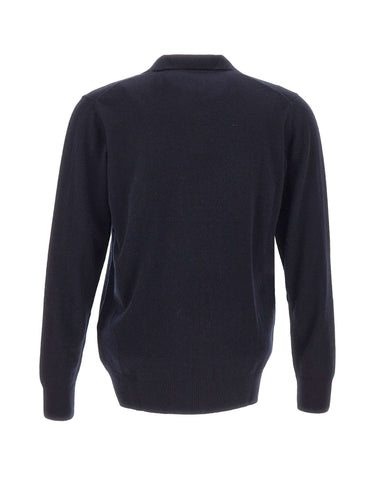 DIKTAT Polo in lana e cashmere BLUE Uomo 