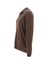 DIKTAT Polo in lana e cashmere BROWN Uomo 