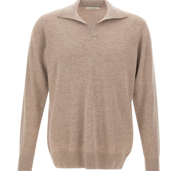 DIKTAT Polo in lana e cashmere BEIGE Uomo 