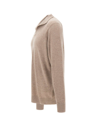 DIKTAT Polo in lana e cashmere BEIGE Uomo 