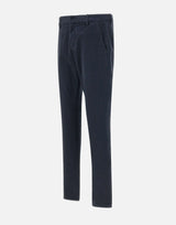 DONDUP Pantaloni "Gaubert" in cotone stretch BLUE Uomo 
