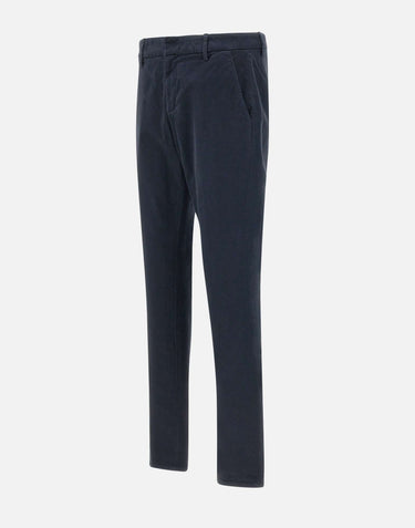 DONDUP Pantaloni "Gaubert" in cotone stretch BLUE Uomo 