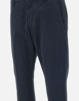 DONDUP Pantaloni "Gaubert" in cotone stretch BLUE Uomo 