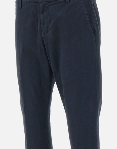 DONDUP Pantaloni "Gaubert" in cotone stretch BLUE Uomo 
