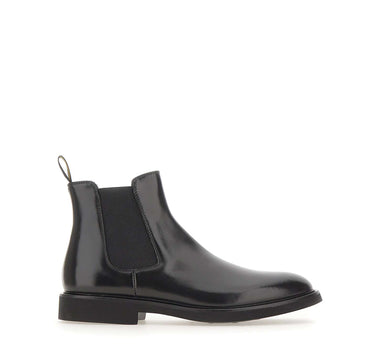 DOUCAL'S Stivaletti in pelle Beatles BLACK Uomo 