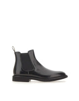 DOUCAL'S Stivaletti in pelle Beatles BLACK Uomo 