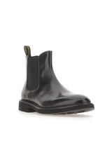 DOUCAL'S Stivaletti in pelle Beatles BLACK Uomo 